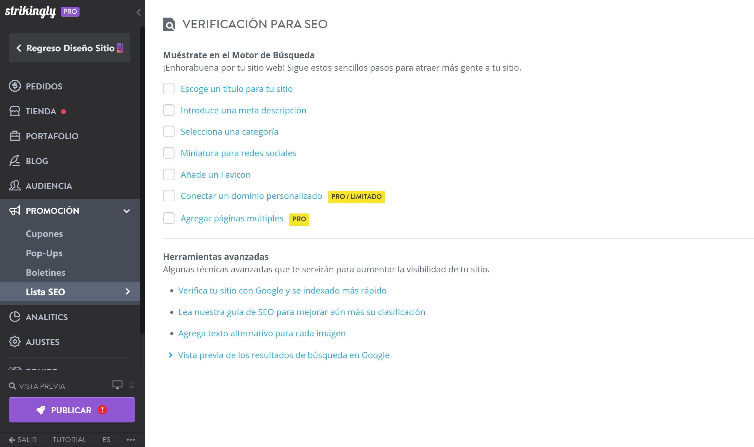 null ideas de marketing